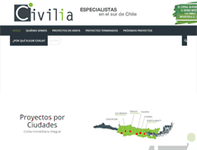 Tablet Screenshot of civilia.cl